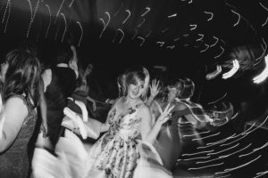 Dance floor at kent wedding reception, ferry house inn