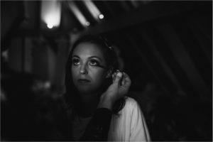 Bridal makeup at Old Kent Barn