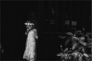 Flower girl at Old Kent Barn